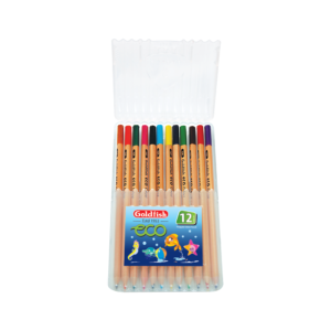 Goldfish 12 Color ECO Triangular Pencils