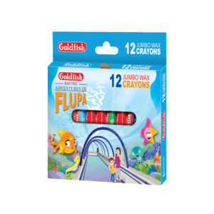 Goldfish 12 Jumbo Crayon