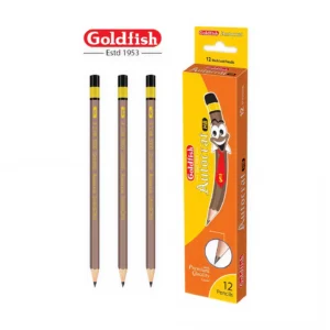 Goldfish Autocrat 12 Pcs HB Pencils Cardboard Pack
