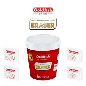Goldfish Flupa Pencil Eraser 72 pcs Bucket